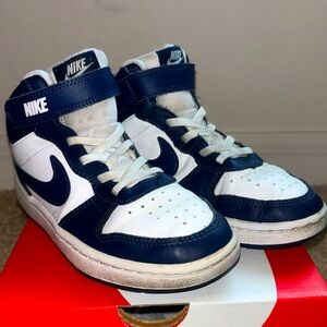 Nike Court Borough Mid 2 Little Kids 13C